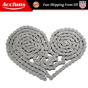 #40SS Stainless Steel Roller Chain x 10 feet+Free Connecting Links 1 connector - Picture 1 of 7
