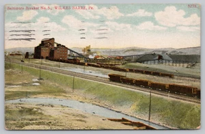 Wilkes Barre PA Pennsylvania - Baltimore Breaker #5  - Postcard - 1910 - Picture 1 of 2