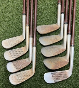 Blackheath Deluxe Hand Made Vintage Iron Set 1-9 Nearly All original / sa6325 - Picture 1 of 16