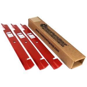 (3) Mower Blades Fits Bad Boy 038-2007-00 Fits Exmark 103-2530 Toro 105-7718-03 - Picture 1 of 6
