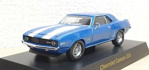Kyosho 1/64 CHEVROLET CAMARO Z28 BLUE diecast car model - Picture 1 of 3