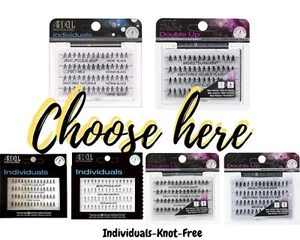 Ardell Individuals False Eyelashes-Knot-Free-Choose from Double Up or Duralash - Picture 1 of 36
