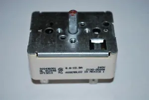 FRIGIDAIRE KENMORE ELECTROLUX Range Large Element Switch 316436001 or NL812448 - Picture 1 of 6