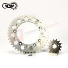 Afam Steel / Silver Alloy Sprocket Pair To Fit Honda Cr125r 3 (2T Mx) 2003