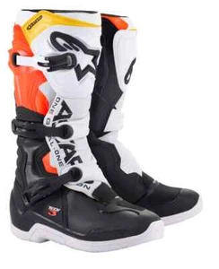 Stivali Motocross/Enduro Alpinestars Tech 3 White/Black/Yell - Foto 1 di 3