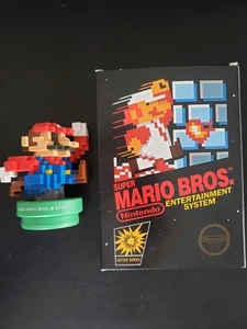 Super Mario Bros Amiibo & NES Display Box Bundle Nintendo 30th Anniversary - Picture 1 of 4