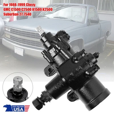 Power Steering Gear Box For 1988~1999 Chevy GMC C1500 K1500 C2500/C3500 Suburban Foto 1 de 4