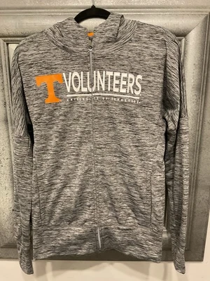 Tennessee Volunteers Full Zip Hooded Shirt - 4her by Carl Banks Size Medium M - Image 1 of 3