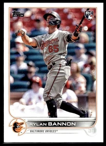 Rylan Bannon *ROOKIE CARD* (RC) 2022 Topps Update #US70 - Bild 1 von 2