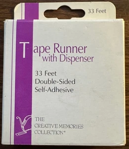 Klebebandläufer mit Spender - Creative Memories Collection - 33 Fuß - Bild 1 von 3