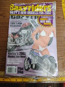 Easyriders Magazine New In Plastic November 2001 Issue No 341 Harley Sealed - Picture 1 of 1