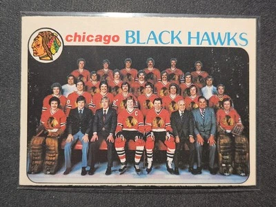 78-79 O-Pee-Chee Chicago Blackhawks Team Checklist 🚨🚨🚨 Unchecked  - Image 1 of 2