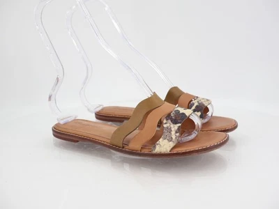 Sandalia para mujer Madewell The Wave talla 6 con tiras deslizable serpiente multicolor plana Foto 1 de 4