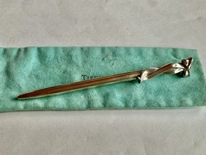 Tiffany & Co. Elsa Peretti Sterling Silver Ballpoint Pen Authentic - Picture 1 of 3