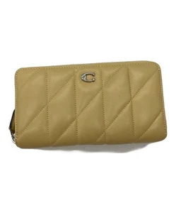 Cartera COACH amarilla para mujer usada de Japón 5F2721 - Imagen 1 de 6