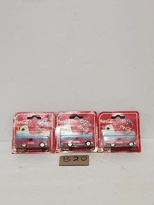 Vintage Coca-Cola Majorette Cars Lot Of 3 - Image 1 of 4