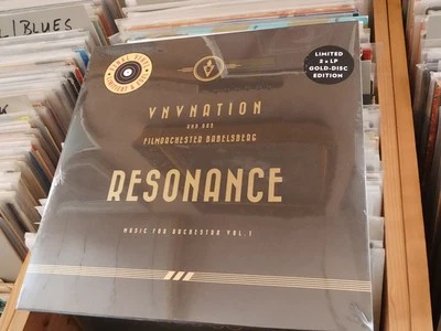 VNV Nation - RESONANCE Vol.1 OVP Vinyl / LP  Lmt. gold edition DLP Electro Pop - Bild 1 von 4