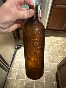 1886 The Duffy Malt Whiskey Company Amber Whiskey Bottle Rochester New York NY - Picture 1 of 12