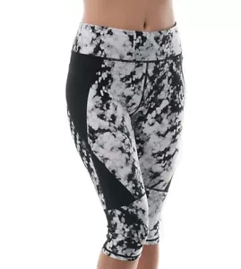Neu Calvin Klein Performance hochtaillierte Capri-Leggings für Damen kurz geschnitten PF6P0692 - Bild 1 von 4