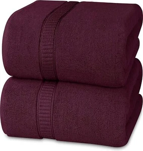 Luxurious Jumbo Bath Sheet (35 x 70 Inches )- 600 GSM Utopia Towels - Picture 1 of 163