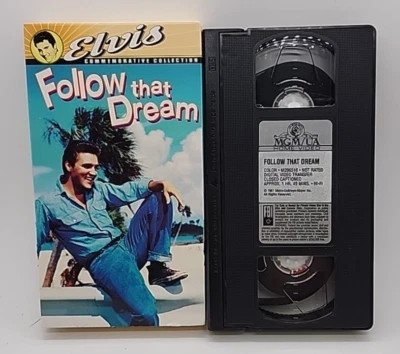 1961 Follow That Dream - Elvis Presley 1997 Elvis Commemorative Collection VHS Foto 1 de 3