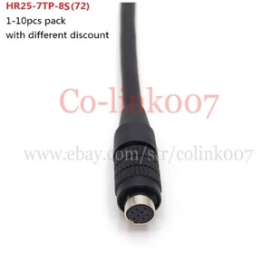 HR25-7TP-8S Hirose 8 Pin GPIO Cable Plug for Point Gray ACC-01-3000/3005/3006 - Picture 1 of 8