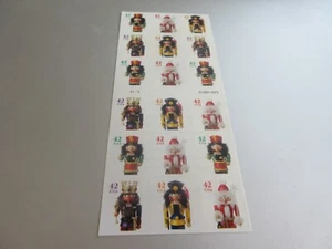 Mint NH US Scott # 4371b Holiday Nutcrackers ATM Booklet Of 18 - Picture 1 of 2