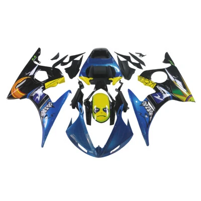 ABS Fairings For Yamaha YZF R6 2003 2004 2005 R6S 2006-2009 Injection Bodywork - Image 1 of 4