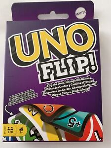 Mattel UNO Flip GDR44 Double Sided Card Game for 2-10 Players 