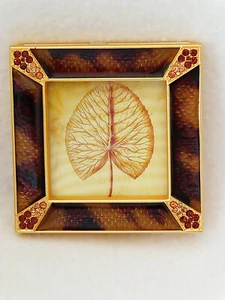 JAY STRONGWATER Breast Cancer LELAND TORTOISE PAVE SWAROVSKI 2" FRAME NIB NWT - Picture 1 of 9