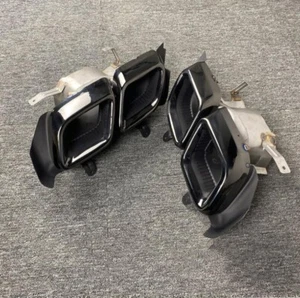 For Cadillac CT5 20-22 Black Rear Exhaust Muffler Tail Pipes Tip Upgrade V Style - Picture 1 of 10
