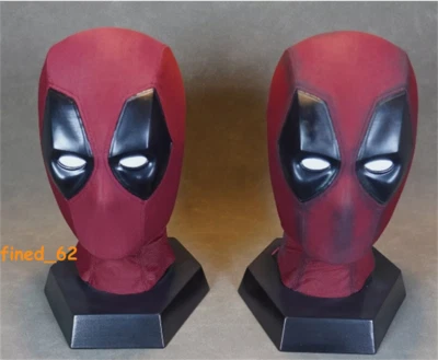 Customize Deadpool 1:1 Cosplay Wearable Helmet Full Face Mask Prop + Faceshell - Image 1 of 4