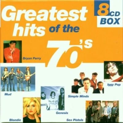 Greatest Hits of the 70's (8CD Boxset) Simple Minds Blondie Mud Sex Pistols ELO - Image 1 of 2