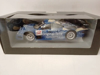 Maisto Mercedes Benz CLK GTR #12 1998 DEALER BOX 1/18 866005250 - Immagine 1 di 2