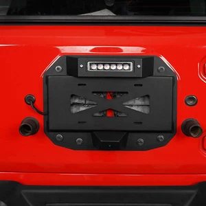 u-Box JL Wrangler Spare Tire License Plate Relocation Kit FOR 10-2024 WRA - Picture 1 of 10