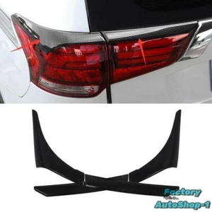 For Mitsubishi Outlander 2016-20 Carbon Fiber Rear Taillight Strip Cover Trim - Picture 1 of 8
