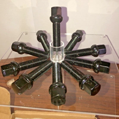 10 piezas 14x1,5 pernos de orejetas extendidas asiento de bola vástago de 45 mm para ACURA A1-A8 VW GOLF Foto 1 de 4