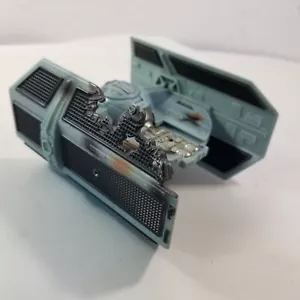 Star Wars Action Fleet Micro Machines Darth Vader's Tie Fighter Battle Damaged - Picture 1 of 15