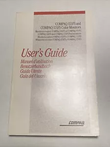 Compaq 151FS and Compaq 171FS color monitor user guide - Picture 1 of 2
