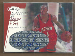 2001 SAGE Basketball Card Pick (Inserts)