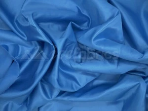 Turquoise Bridal Satin Fabric Silky By The Yard- Soft Thick Satin- - Picture 1 of 4