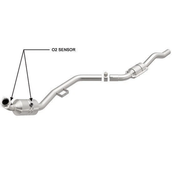 Mercedes E350 2007-2009 3,5 L CATS P/S Magnaflow convertidor catalítico de ajuste directo Foto 1 de 1