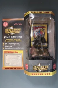 Superman 1939 | 1997 Comic Book Champions Golden Age Pewter Figure | NIB - Picture 1 of 3