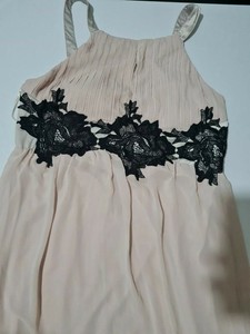 ax paris crochet lace front maxi dress