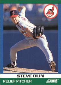 1991 Score 100 Rising Stars Baseball Card #86 Steve Olin