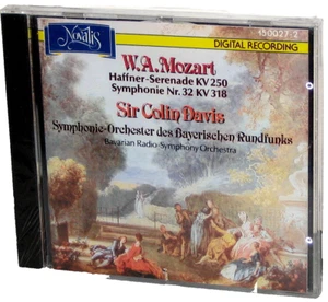 NOVALIS CD 150027-2: Mozart Haffner & Sym 32, Sir Colin Davis, 1988 SWISS OOP SS - Picture 1 of 2