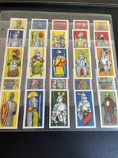 CADET-FULL SET- ARMS AND ARMOUR 1961 (25 CARDS) EXCELLENT