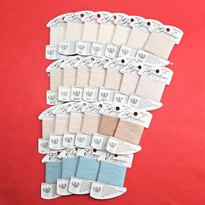 RAINBOW GALLERY 4 ELEGANCE & 20 GRANDEUR SILK PEARL #5 #8 THREAD FLOSS LOT BM - Picture 1 of 3