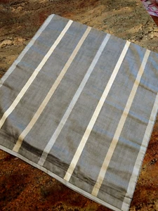 Hotel Collection Gray Colonnade Stripe Euro Sham Cover 26" *2 Available* - Picture 1 of 10