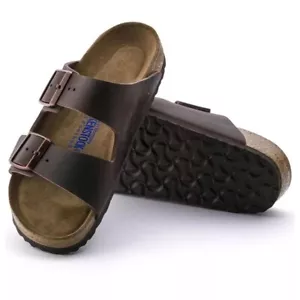 [0452761] Birkenstock Arizona SFB Soft Footbed Habana Oiled Leather *NEW* - Picture 1 of 4